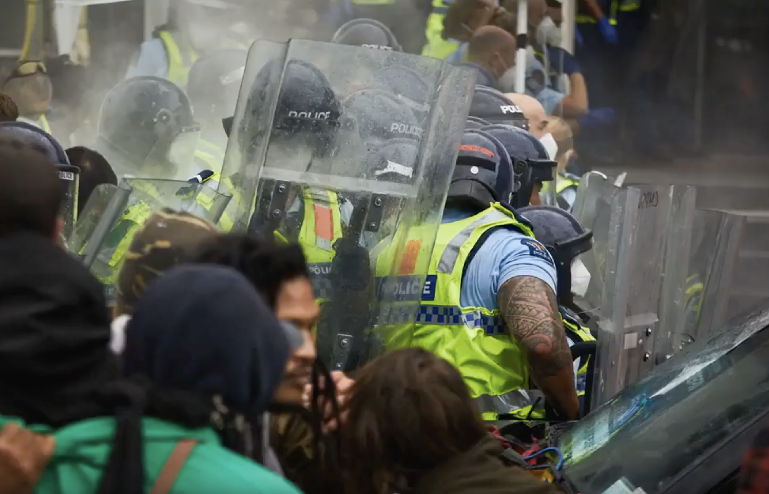 NZ protest NZ protest